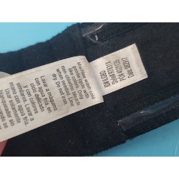 Dreamfit 38DD Strapless Bra Wired Padded Black R7831X - Picture 10 of 10